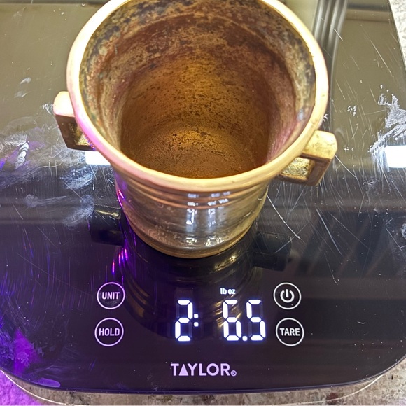 Antique 19th century solid brass double handled apothecary mortar - Picture 7 of 7